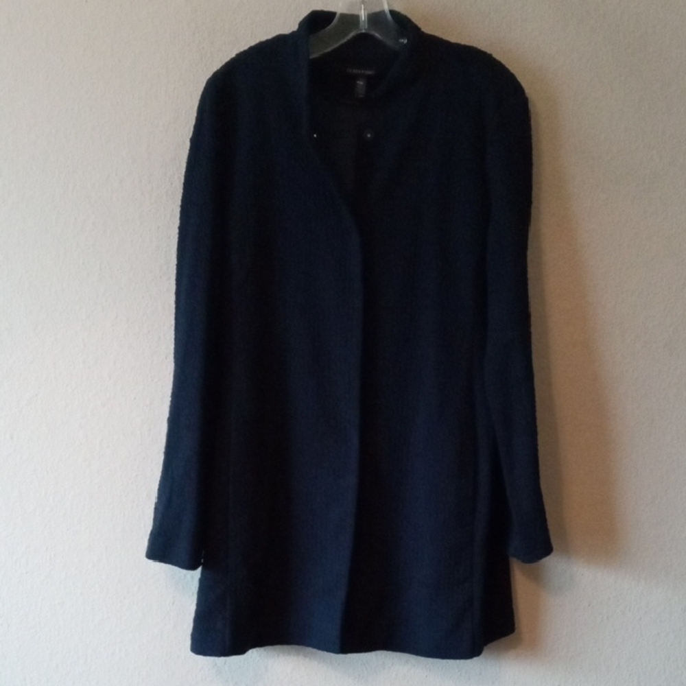 Eileen Fisher Navy Jacket